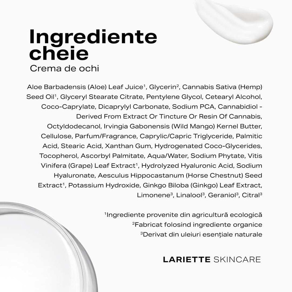 Crema de ochi cu 1% Cannabidiol, 15 ml