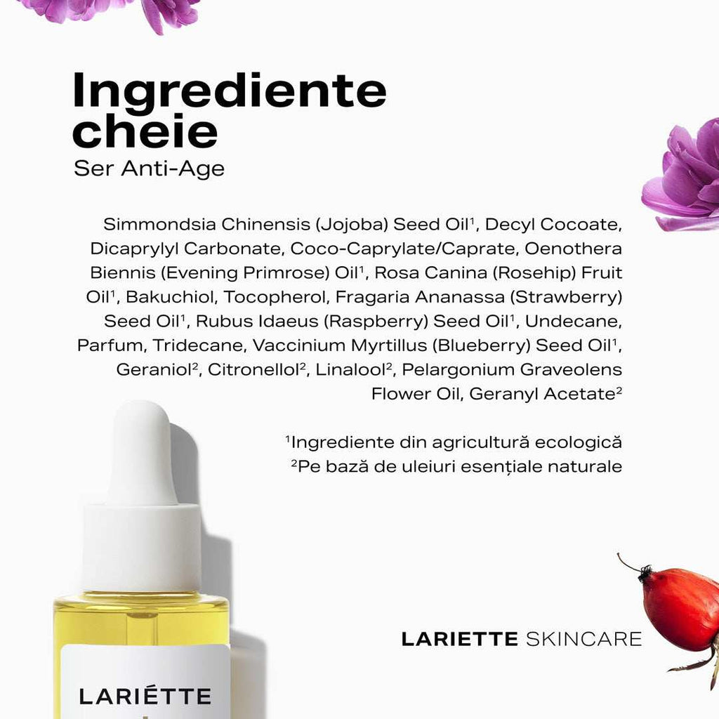 Retinol Natural Ser cu Bakuchiol, 30 ml