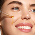 Aplicare retinol natural ser cu bakuchiol Lariette skincare